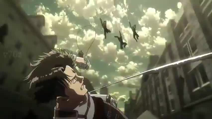 Levi fight Vs titans and zeke (attack on titans)
