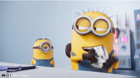 Funny minions animated