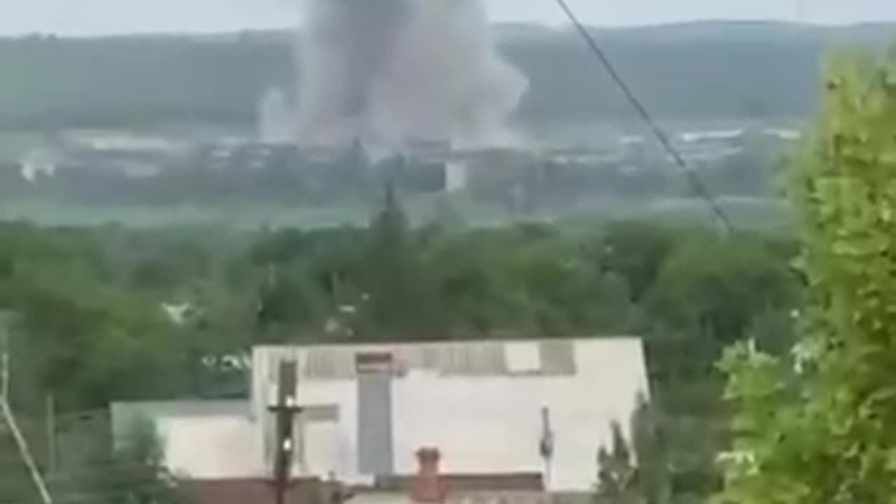 Luganskteplovoz hit by British Storm Shadow