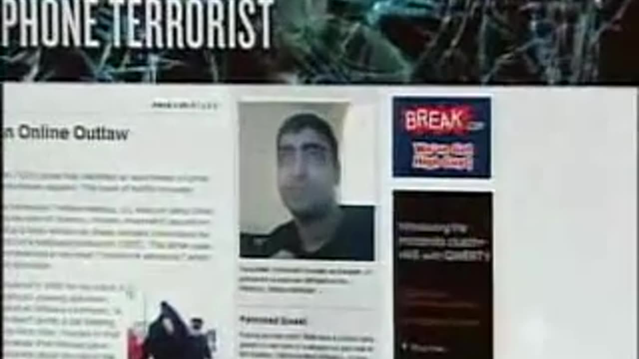 News report on Dex - pranknet archive