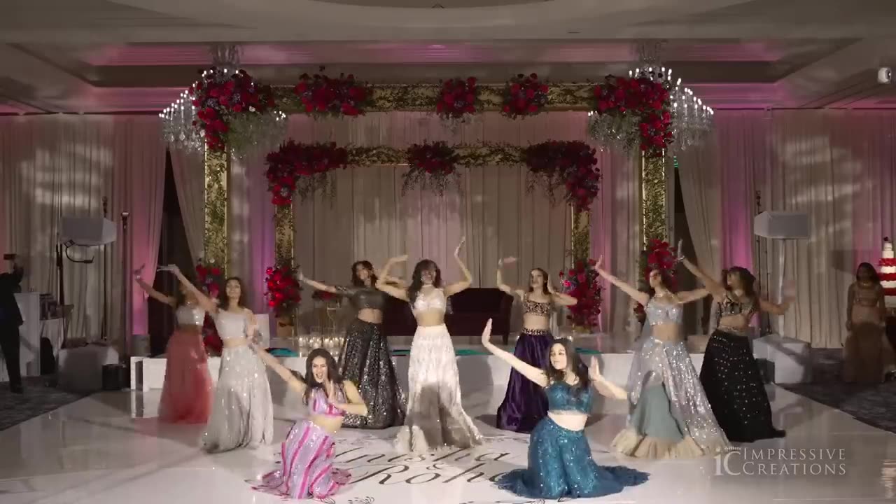 WEDDING DANCE BOLLYWOOD Performance |Ghagra, Khwab Dekhe, Chikni Chameli, Sharara,Tip Tip, Sheila