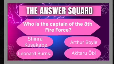 best Captain in Fire force