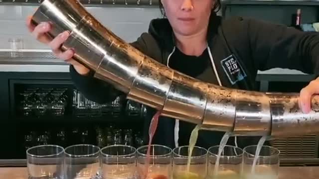 Cocktail servings best way