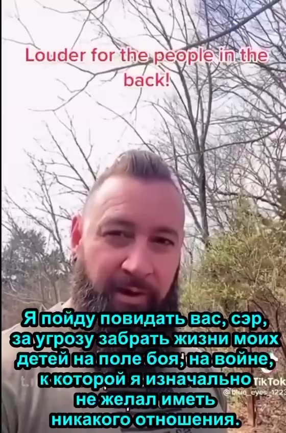 Americký veterán odpovídá Zelenskému