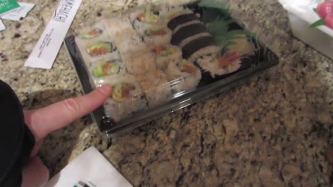 Vlogtober 2012, Day 22: It's Sushi Monday! (2012-10-23)