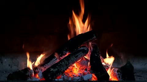 Cozy Fireplace in 4K