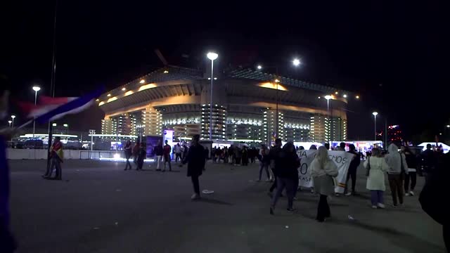 French fans celebrate after Nations League triumph