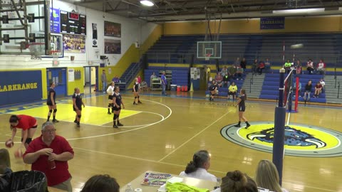 Clarkrange Volleyball Game 9/12/17