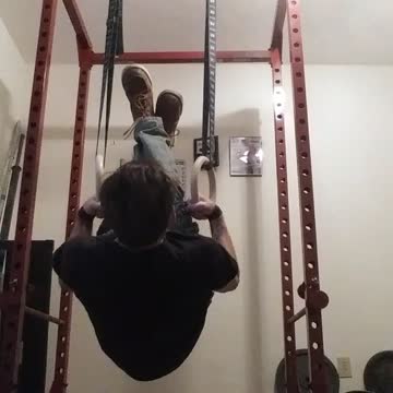 Ring Rows (False Grip)