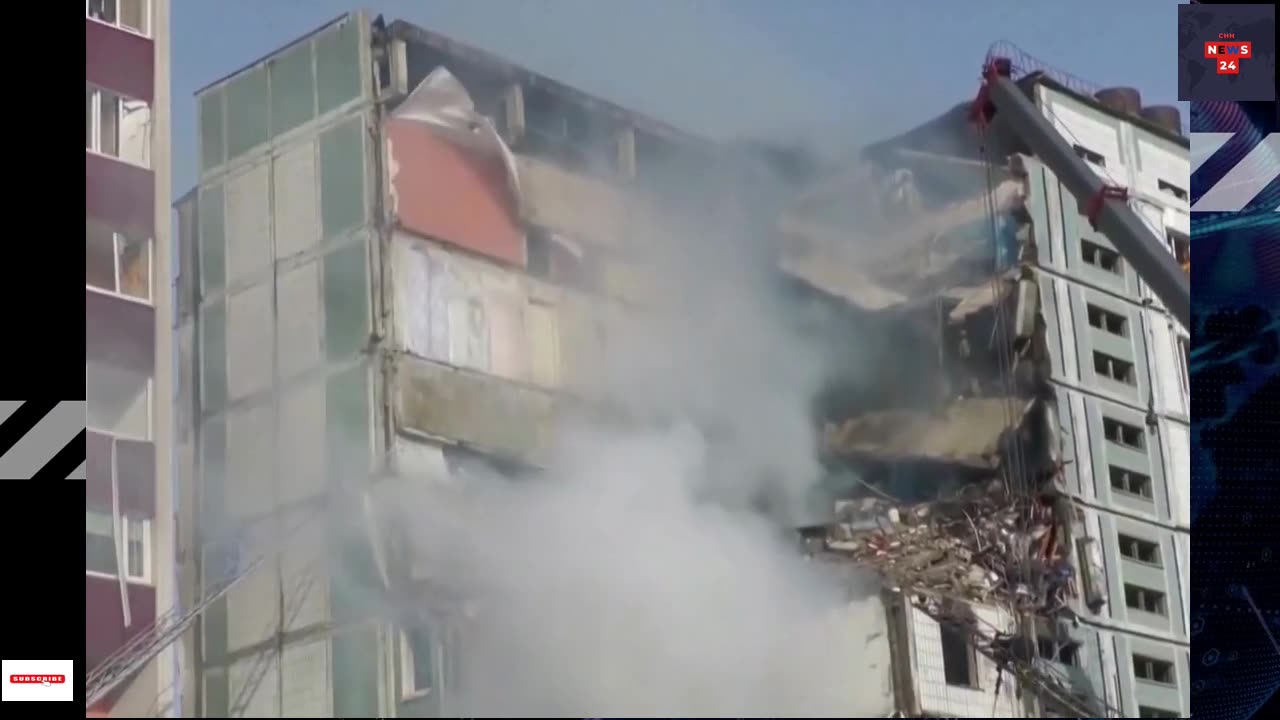 Authorities search rubble for survivors after Russian attack on Ukraine's Uman