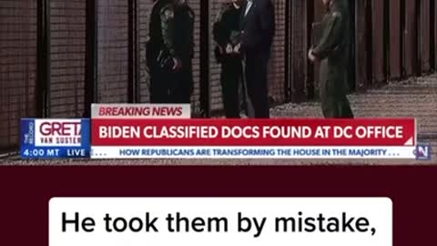 Biden’s Classified Docs Found At DC Office