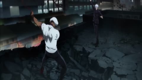 Gojo VS Miguel - Jujutsu Kaisen 0 - Gojo Humiliates Miguel after Snapping at him