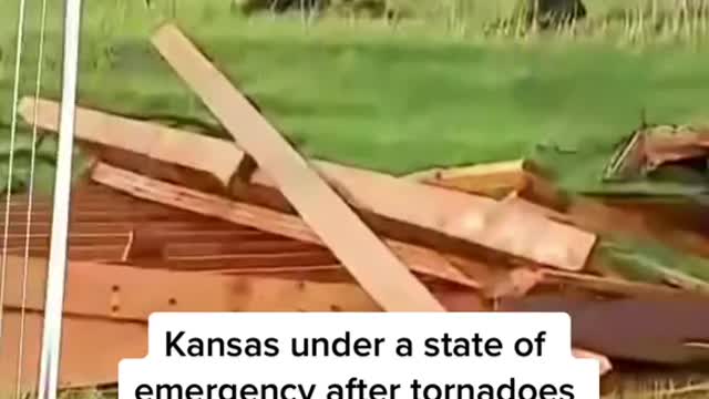 Kansas under a state of emergency after tornadoes