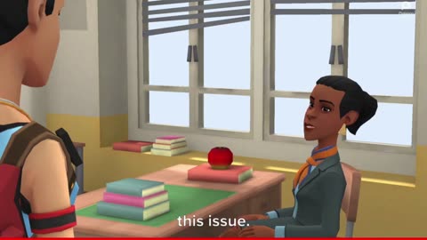 Dialogue between teacher and student .