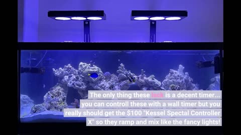 NICREW 150W #Aquarium LED Reef Light Dimmable-Overview