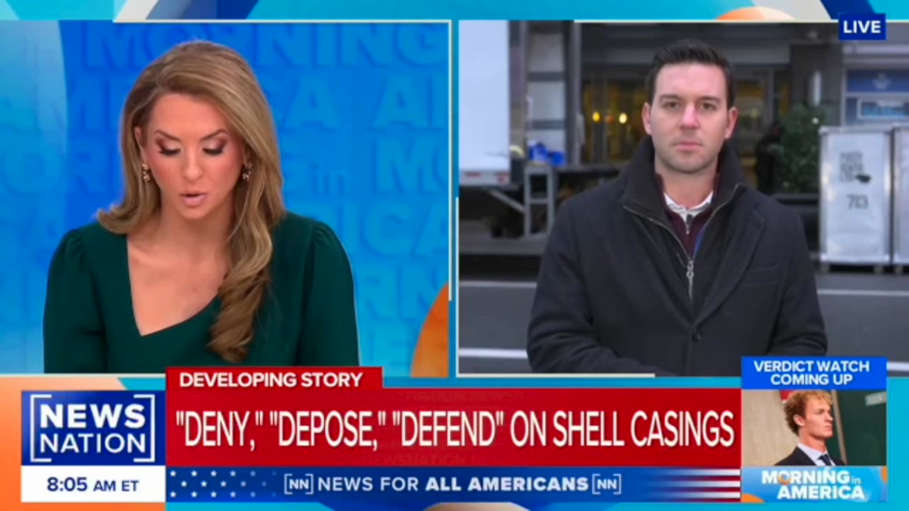 DEPOSE DENY DEFEND Etched Onto Casing of Bullets in the UHC CEO Assassination