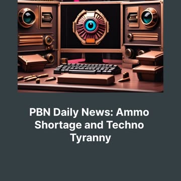 PBN Daily News: Ammo Shortage and Techno Tyranny