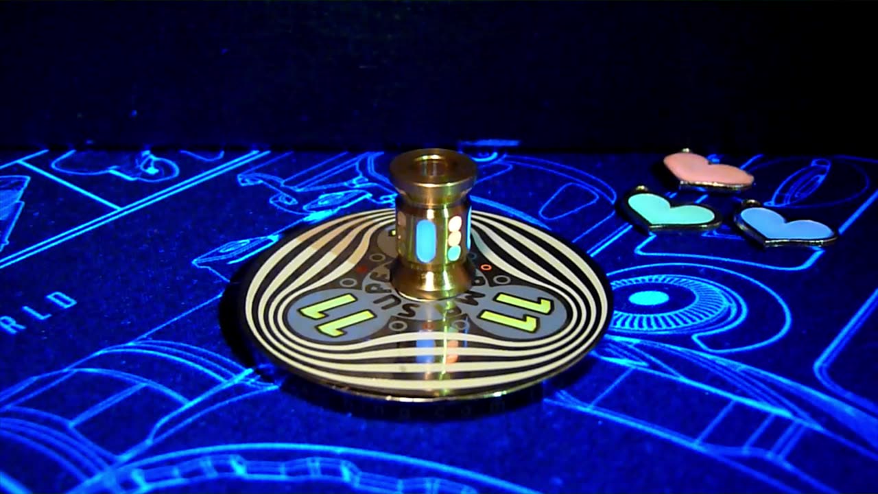 Brass Alloy Stoplight Bead