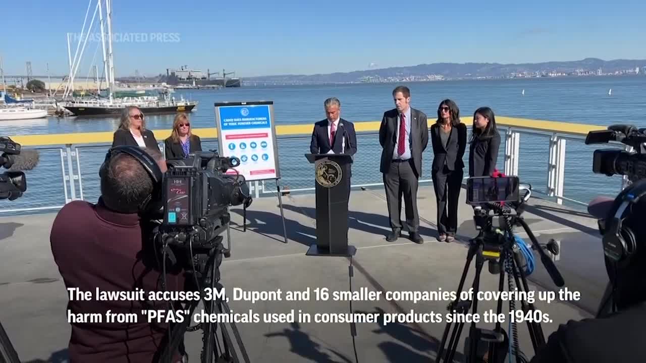 California sues companies over 'forever chemicals'