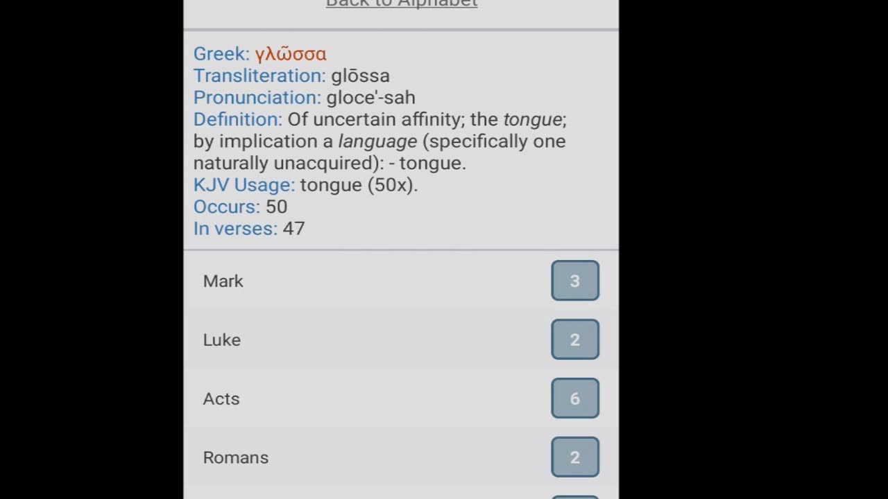 Speaking in Tongues is not Babbling period.