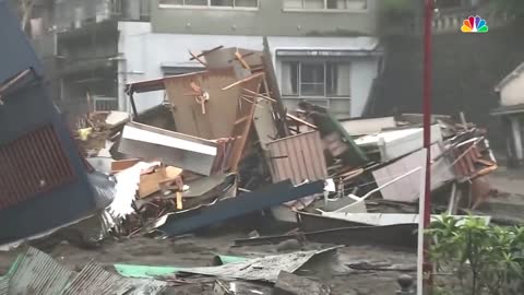 At Least 20 People Missing After Huge Landslides in Japan