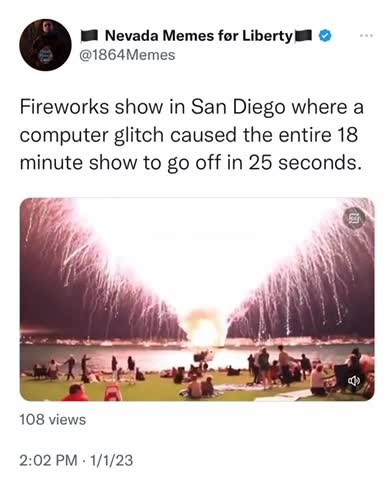 Love and spent way too much on fireworks but I know overkill when I see it 🧯