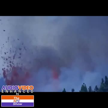 UFO Spotted Over Erupting Volcano On Canary Islands 🟠⚪🟣The NPC Show