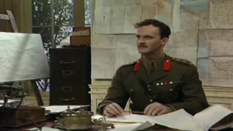 Blackadder goes forth.