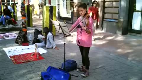 Violinist, Ciudad Vieja, Montevideo