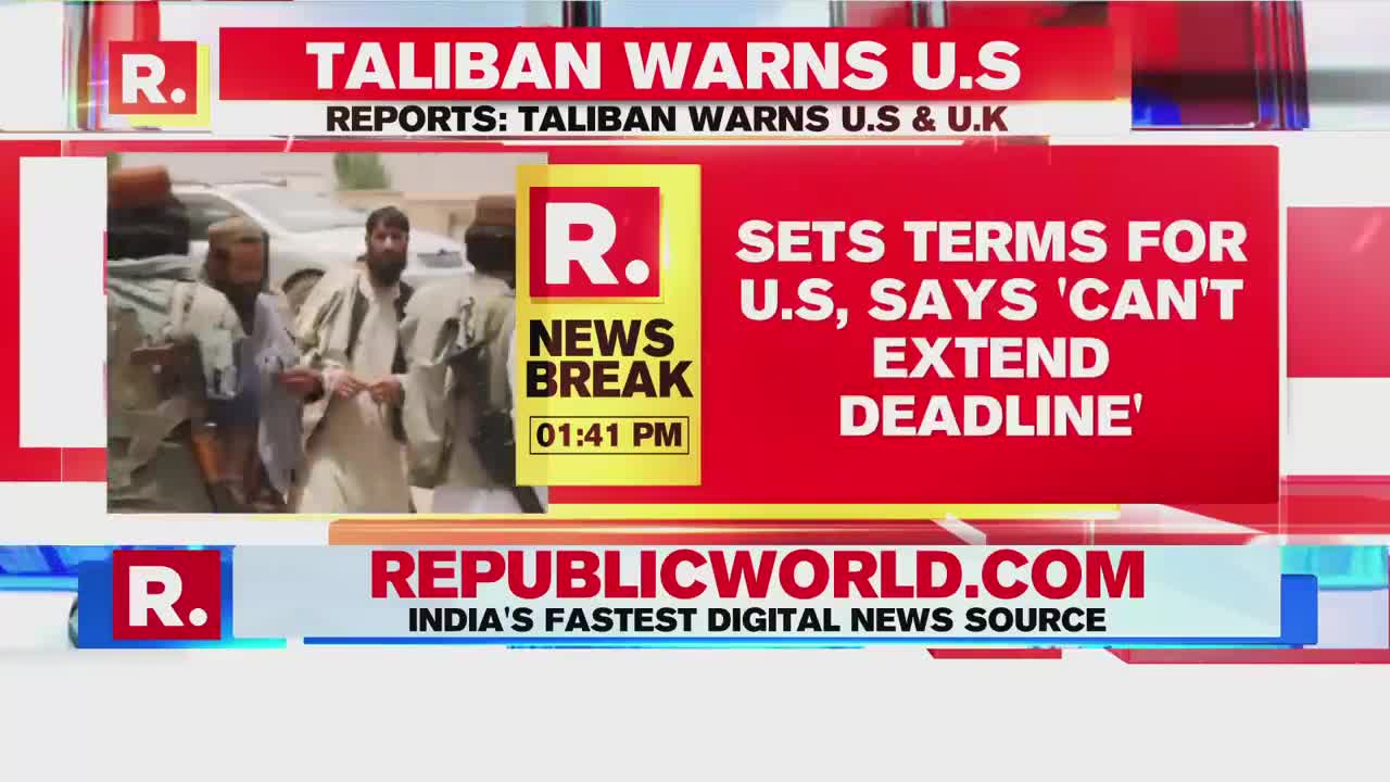 Taliban Issues Warning To US And UK