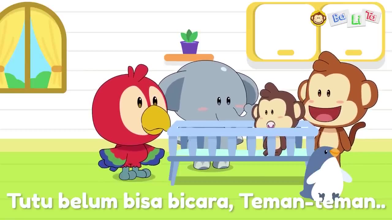 Indonesian children's song // Title keluarga baba lili tata (Title "baba lili tata family")