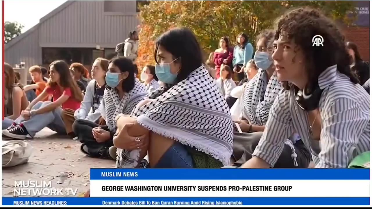 USA: George Washington University Suspends Pro-Palestine Student Group