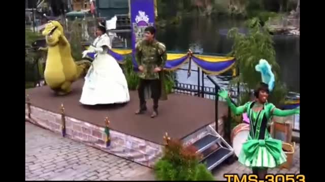 Tiana's Mardi Gras Celebration--Disneyland History--2010's--TMS-3053