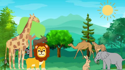 Kid learning cartoon