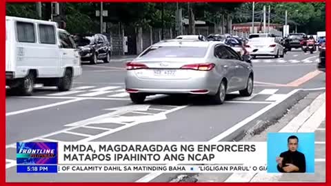 MMDA, magdaragdag ng enforcers matapos ipahinto ang NCAP드