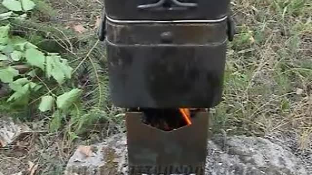 Wanderreit-Ausrüstung - Hobo-Kocher