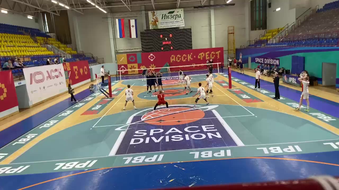 Russian Volleyball Competition Full Practice