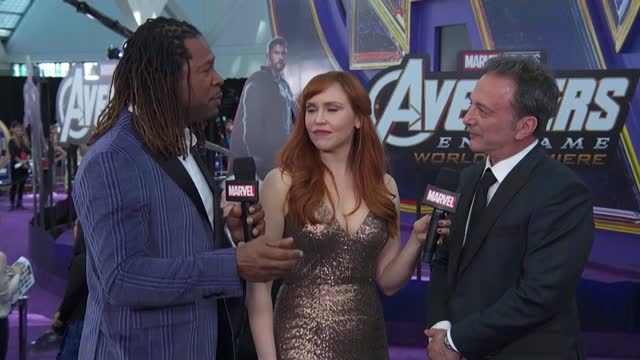 Avengers Endgame Executive Producer Louis D'Esposito LIVE at the Red Carpet Premiere