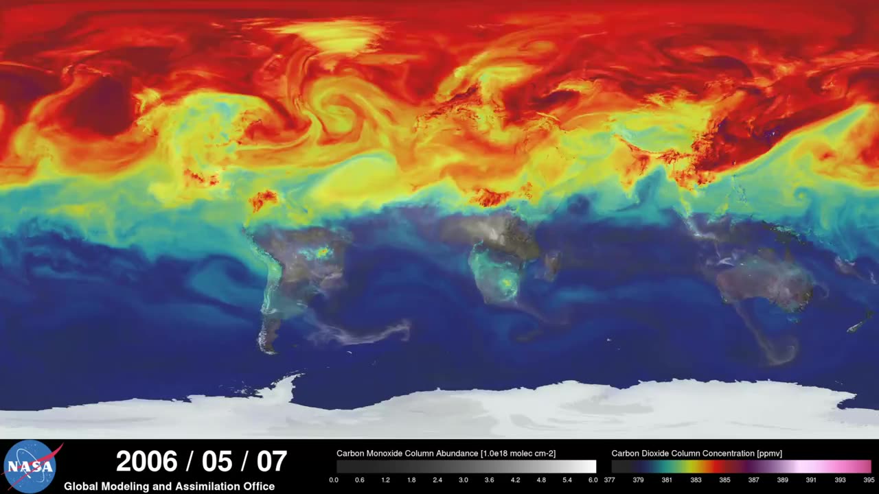 NASA/a year in the life of Earths CO2