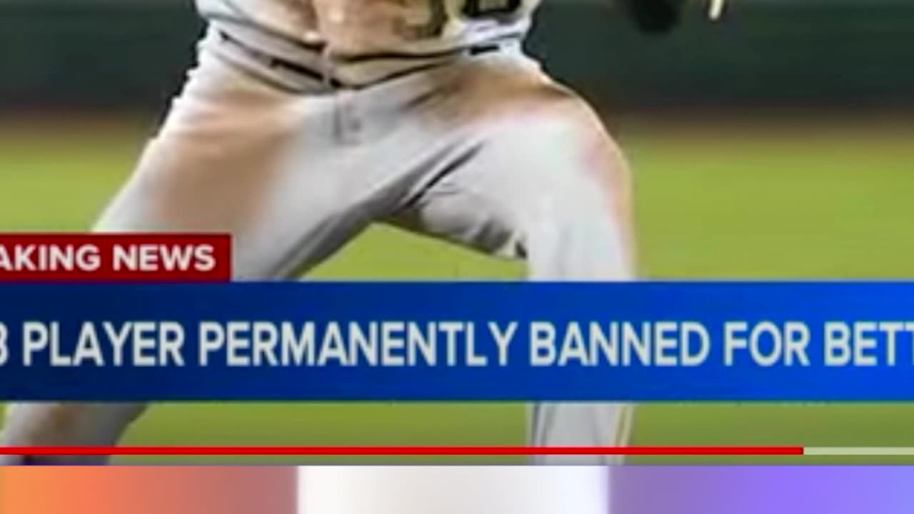 MLB Star Gets A LIFETIME BAN