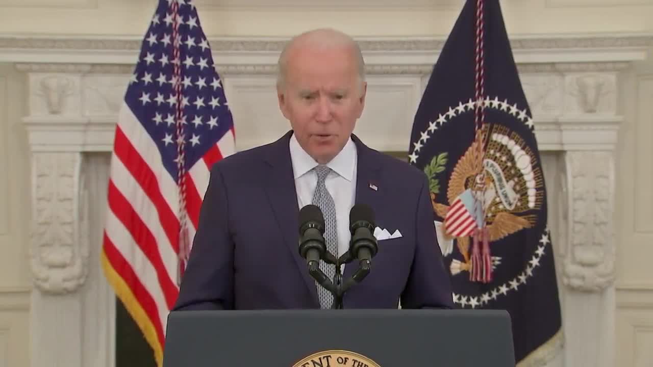 After one of his worst jobs reports, Biden touts "historic moment" for economy