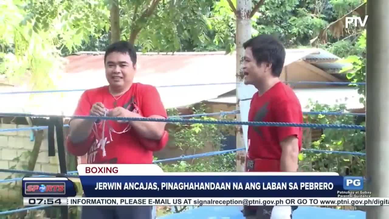 Jerwin Ancajas, pinaghahandaan na ang laban sa Pebrero