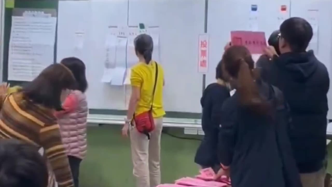 Hand Counted Ballots in Taiwan