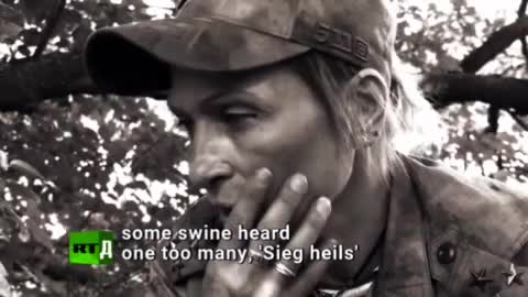 Women in Donbass take up arms to defend their homes.