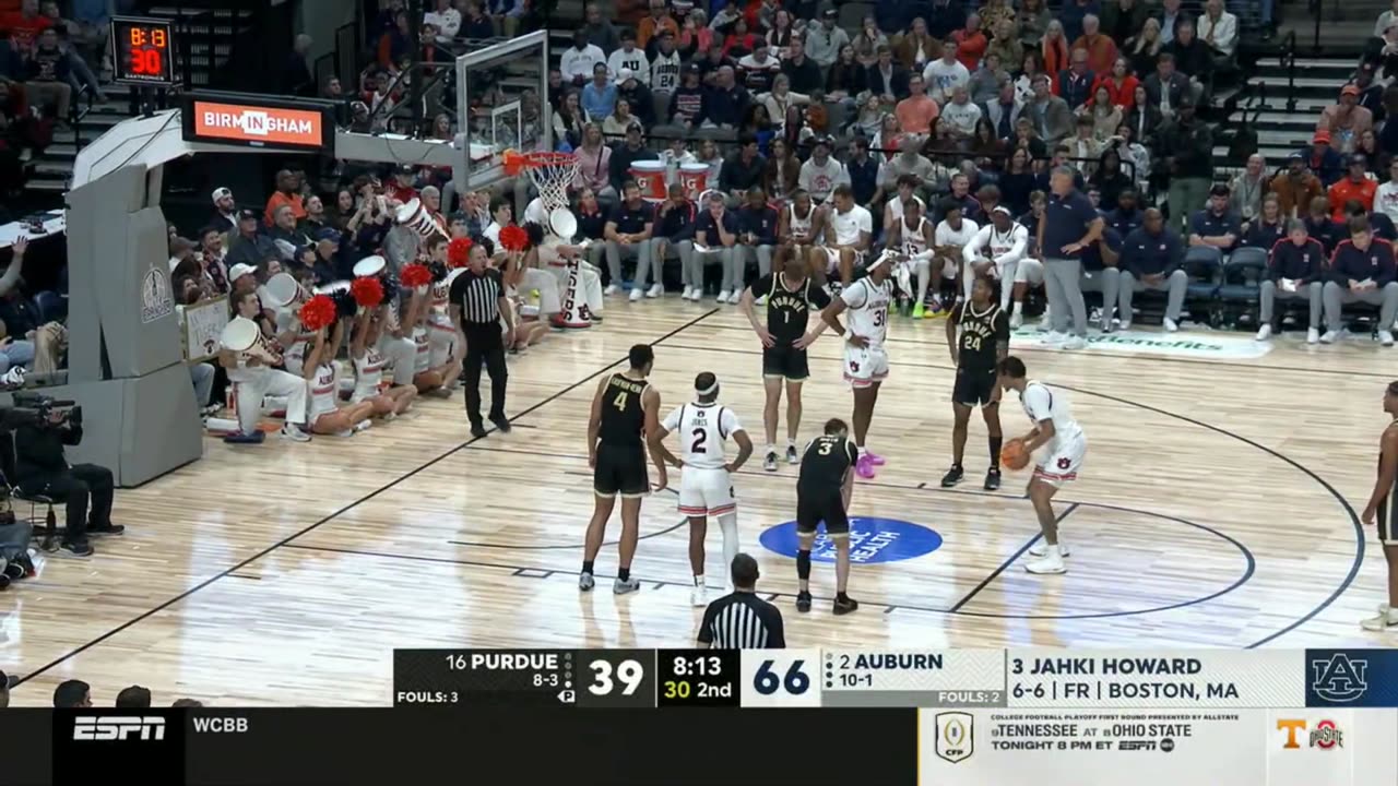 #16 PURDUE vs #2 AUBURN Basketball Game Full Highlights