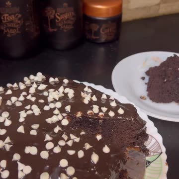 Cake mix chocolate cake 🎂