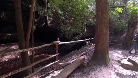 GROUP RIDE TO DISMALS CANYON ALABAMA.