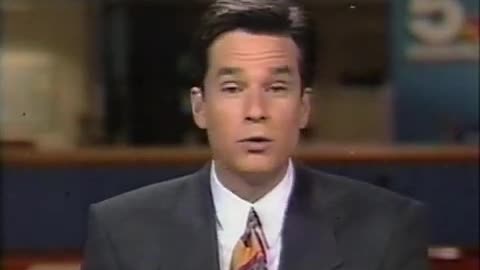 May 8, 1994 - Chicago News Update at Halftime of Bulls-Knicks Playoff Game