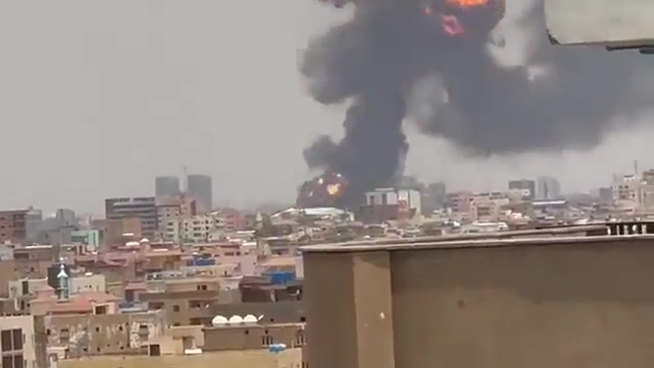 An explosion occurred on the territory of the airport in Khartoum (Sudan)