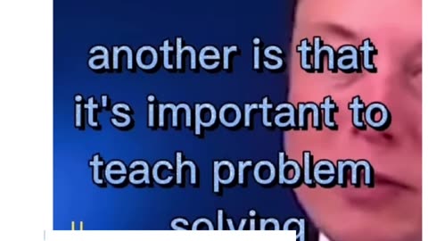 “A wide array of knowledge, along with critical thinking should be taught to all children.”